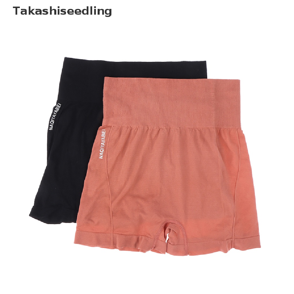 Quần Short Legging Thể Thao Lưng Cao Không Đường May Thoải Mái