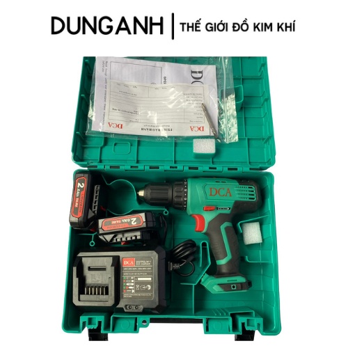 Máy khoan Pin Kim Khí Dung Anh, máy bắn vít pin 14.4V DCA  ADJZ18-10 chính hãng bảo hành 12 tháng