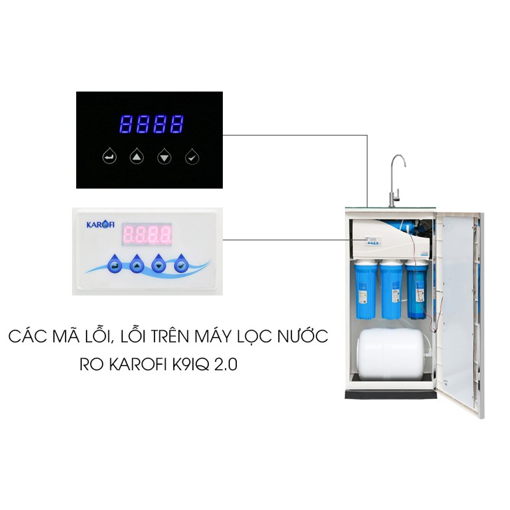 Máy lọc nước thông minh iRO 2.0, 8 lõi lọc K8IQ2