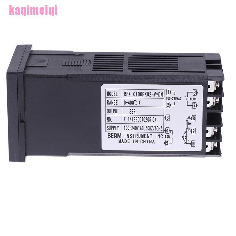 Điều Khiển Nhiệt Độ 100-240vac Pid Rex-C100 Ssr-40A