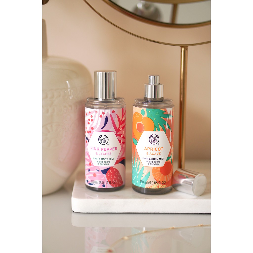 Xịt thơm Nước Hoa Cho Tóc & Cơ Thể THE BODY SHOP HAIR AND BODY MIST 150ML | BigBuy360 - bigbuy360.vn