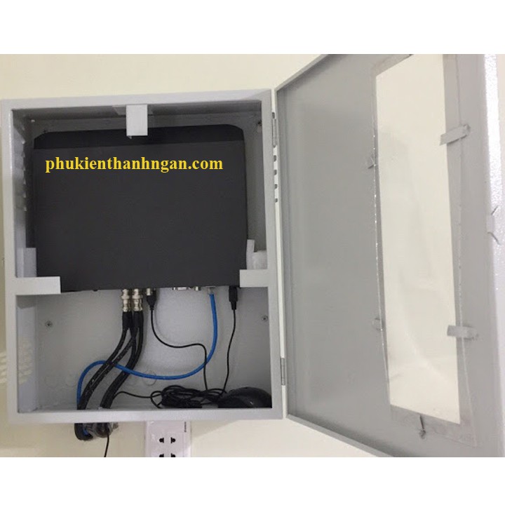 TỦ RACK ĐỰNG ĐẦU GHI 45X38X12 SƠN TĨNH ĐIỆN - TỦ ĐỰNG ĐẦU GHI CAMERA