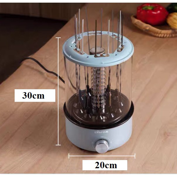 MÁY NƯỚNG THỊT XIÊN KHÔNG KHÓI GIA ĐÌNH BEAR®️CHÍNH HÃNG GIÁ TỐT