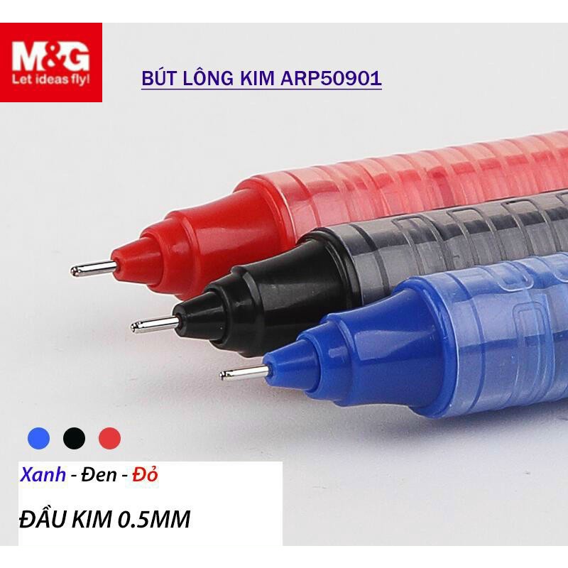 Bút lông kim M&amp;G ARP50901 I Bút mực lỏng siêu nhanh khô 50901 nét 0.5mm