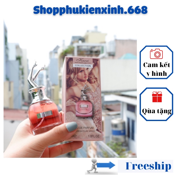Nước Hoa Nữ  Đôi Chân Hoa Hậu Mùi Thơm Lâu Quyến Rũ Karri 30ml