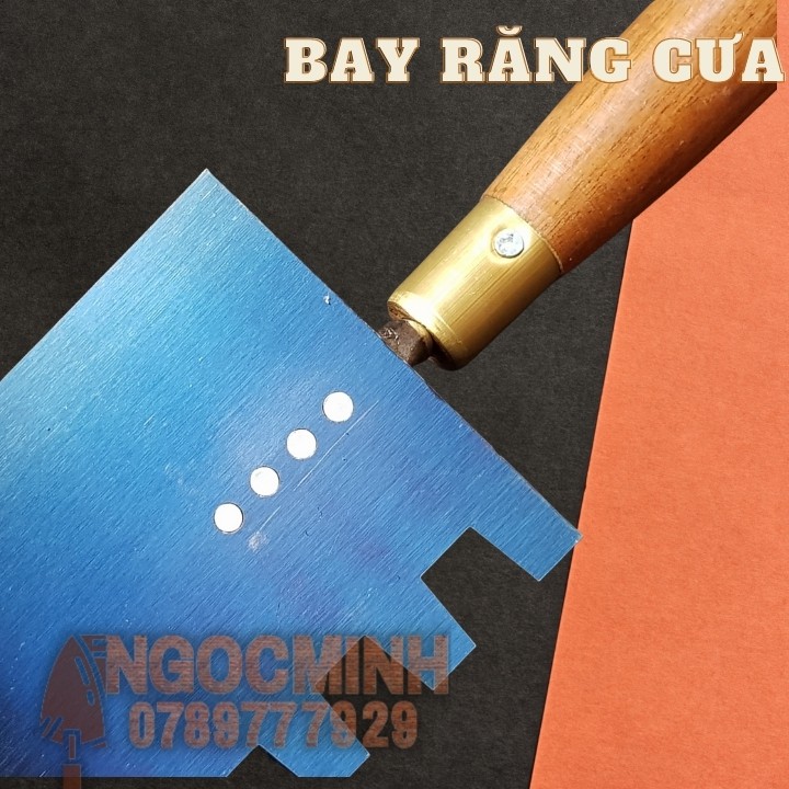 Bay xây dựng bay răng cưa bay ốp lát gạch chuyên dụng dụng cụ xây dựng cao cấp BX02