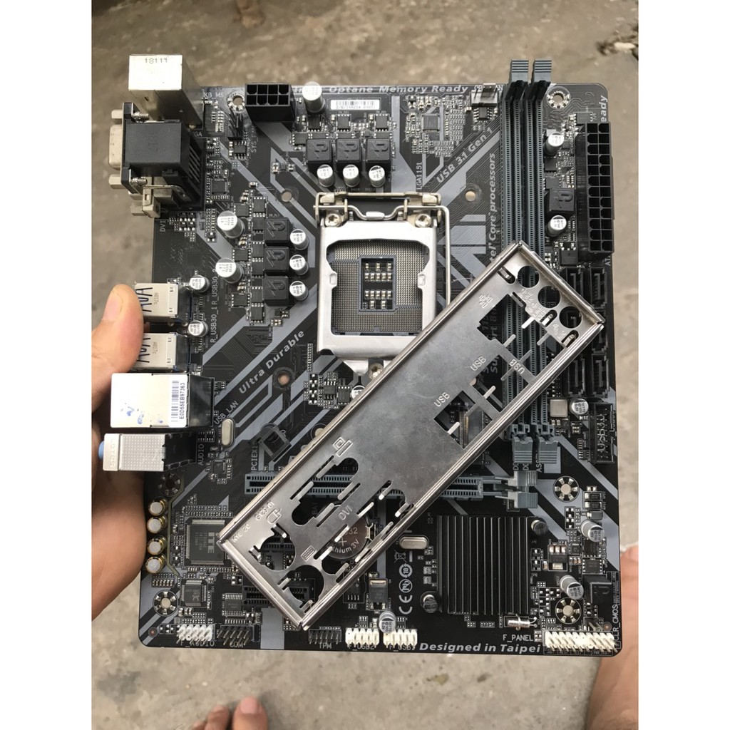 bo mạch chủ máy tính Giga B360M D2V 2 khe ram ddr4 socket 1151 v2 mainboard Main gigabyte PC B360 rev 1.0 bảo hành 2021