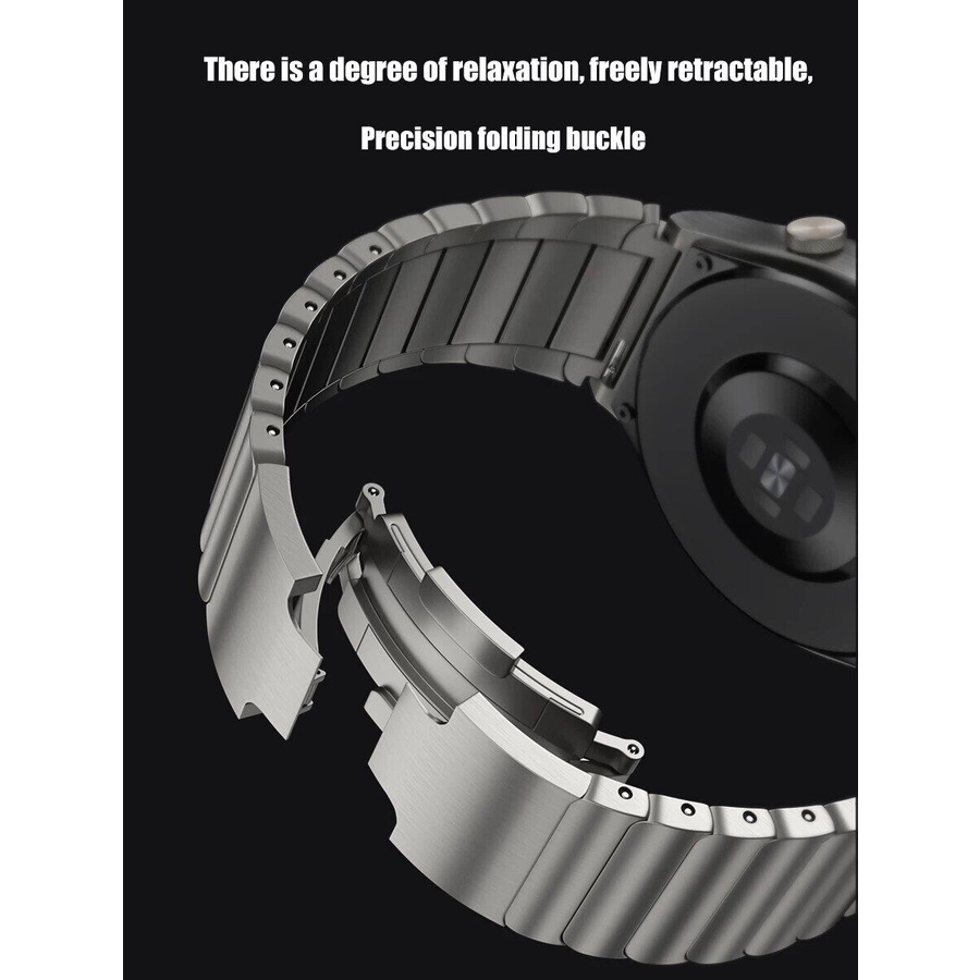 Dây đeo bằng thép không gỉ màu xám cho đồng hồ Huaweii GT2 Pro 22Mm GT2 46Mm GT2e