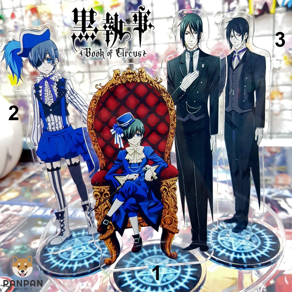 Mô Hình Standee acrylic anime hình Hắc Quản Gia (Kuroshitsuji)