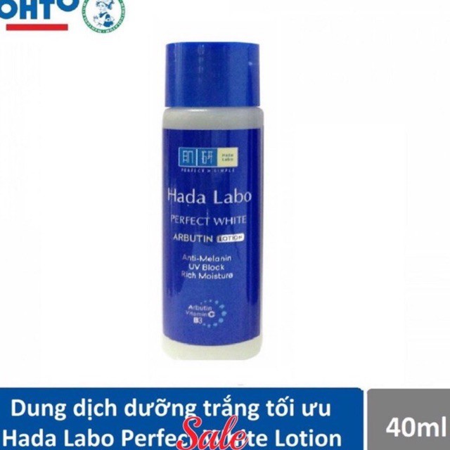 [ Mẫu Thử 40ml ] Dung Dịch Dưỡng Trắng Hadalabo 40ml