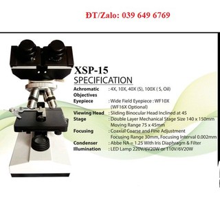 Kính hiển vi 2 mắt XSP-15