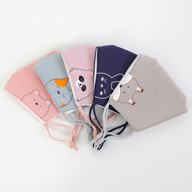 Khẩu trang cotton có thể điều chỉnh kích thước dành cho bé