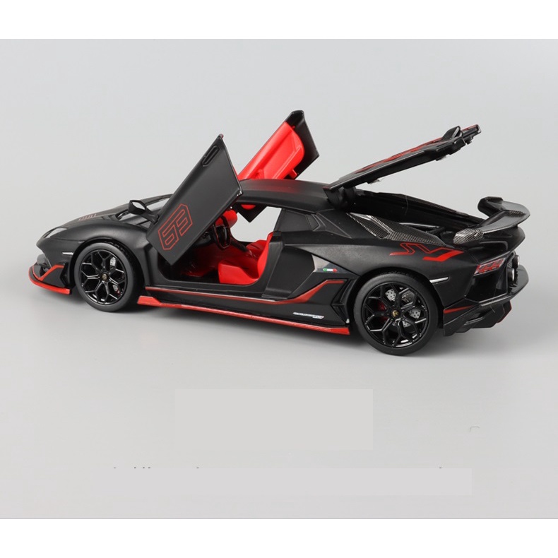 Xe mô hình Lamborghini Aventador SVJ 63 1:24 Caipo