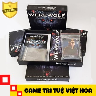 Đồ chơi Ma sói nhập vai Bản Việt Hóa gồm 78 lá, trò chơi trí tuệ gay cấn dành cho 5 - 75 người chơi [GIÁ SIÊU RẺ]
