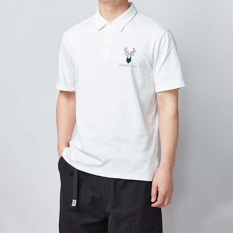 Áo Polo Nam thêu đầu hươu ,chất cotton cá sấu dày dặn mặc thoáng mát, full size phân phối độc quyền-PHSHOP204