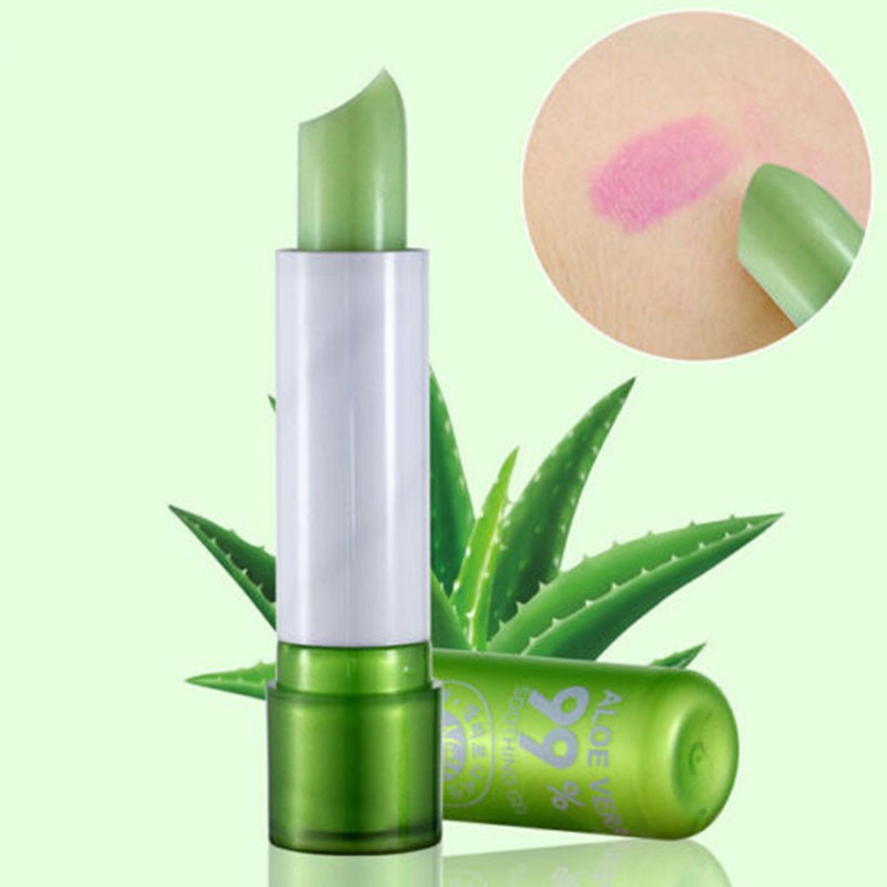 ( Mypham35 ) Son lô hội dưỡng ẩm chăm sóc môi đổi màu độc đáo | BigBuy360 - bigbuy360.vn