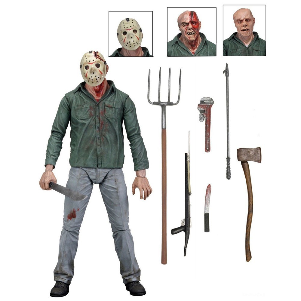 2020 GIÁ HỦY DIỆT Mô Hình Jason Voorhees Thứ 6 Ngày 13 Friday The 13th Ultimate Part 3 Neca