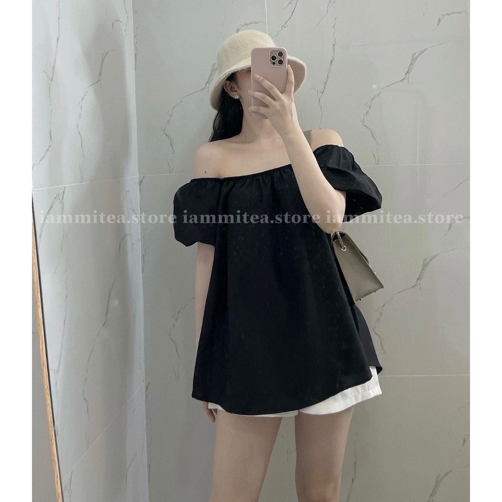 Nilly Top - Áo tay bồng dáng baby doll siêu xinh