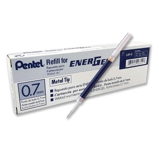 Ngòi bút gel / ngòi bút nước / ruột bút ký nhật bản pentel enegel lr7 - 3 màu mực / ruột bút ký nét 0.7mm