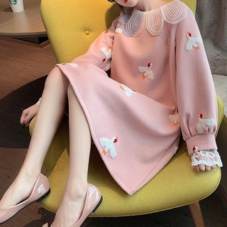 Đầm len tay dài thời trang dành cho nữ