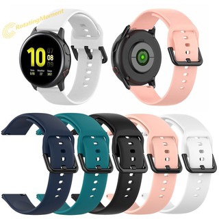 Dây Đeo Silicon Cho Đồng Hồ Thông Minh Samsung Galaxy Watch Active 2 40mm 44mm L