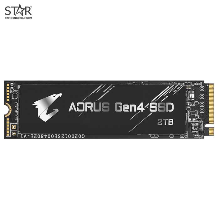 Ổ cứng SSD 2TB Gigabyte Aorus M.2 NVMe PCIe Gen4 (GPAG42TB)