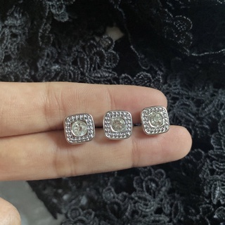 Set 10 nút sơ mi vuông kích thước như nút 1.3cm