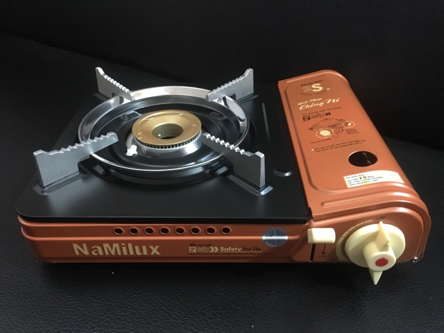 Bếp gas mini Namilux NA-194PF dòng 2S an toàn gấp đôi