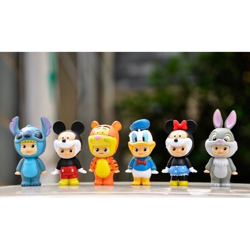 Mô hình nhân vật hoạt hình chibi lẻ 1 con