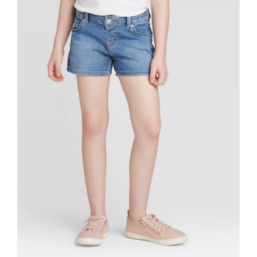 Quần Short Jean Bé Gái Cat&Jack Size Đại