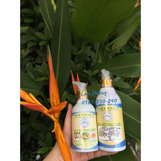 Dầu gội - Dầu xả thảo mộc Areovnua - sp nghiên cứu Học viện Nông nghiệp Việt Nam (VNUA)
