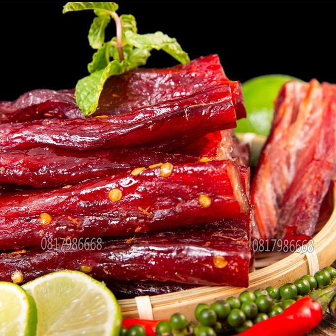 Thịt Nai Gác Bếp Rừng Tây Bắc Siêu Ngon  Khô Nai Sấy Chuẩn Vị
