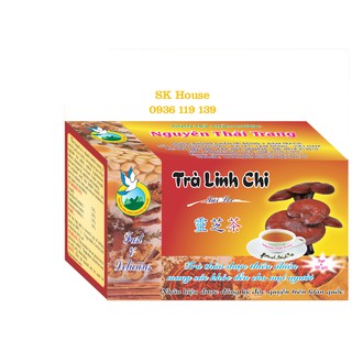 Trà Linh Chi - Giảm cholesterol, lưu thông máu huyết