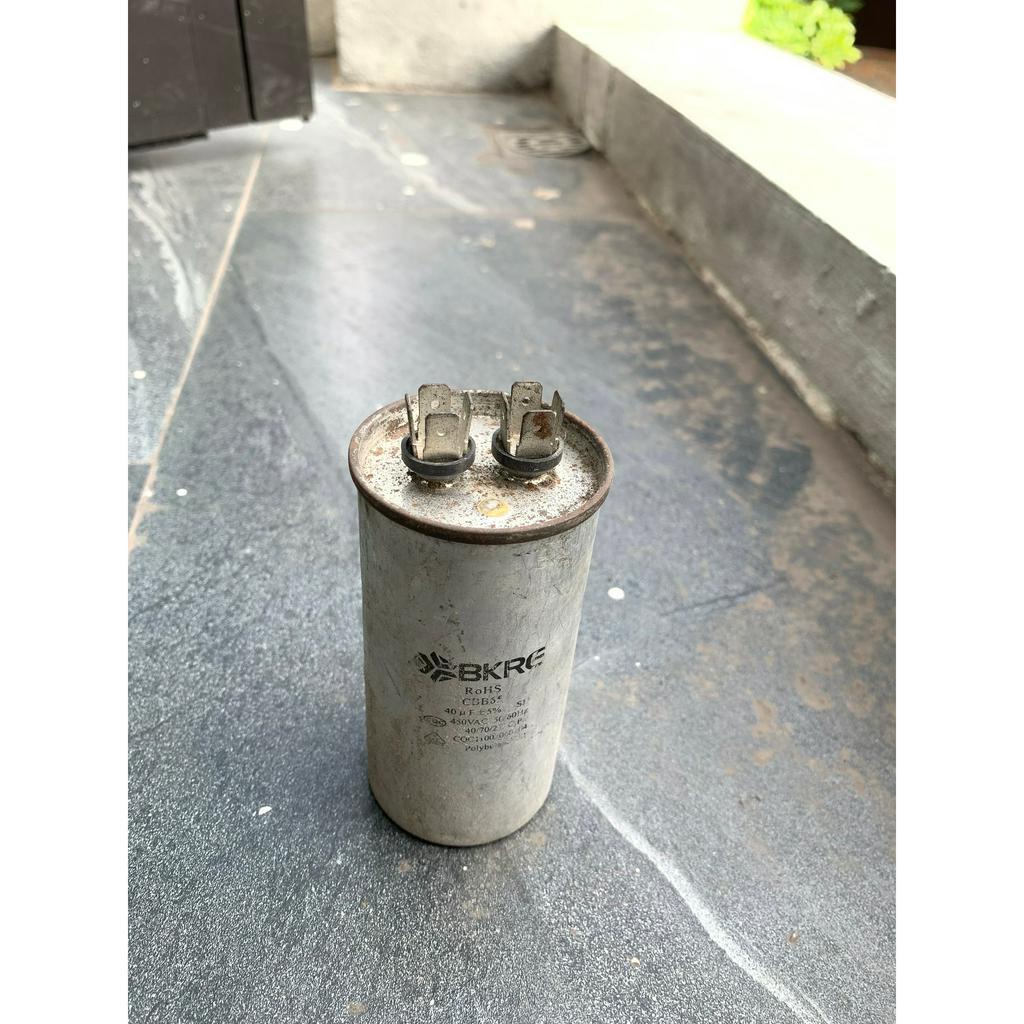 Hàng tặng không bán - Tụ điều hòa, hàng mới vỏ dính nước