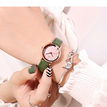 [NEW ARRIVAL] Đồng hồ nữ Gedi dây da mặt nhỏ siêu xinh - Hàng chính hãng | BigBuy360 - bigbuy360.vn