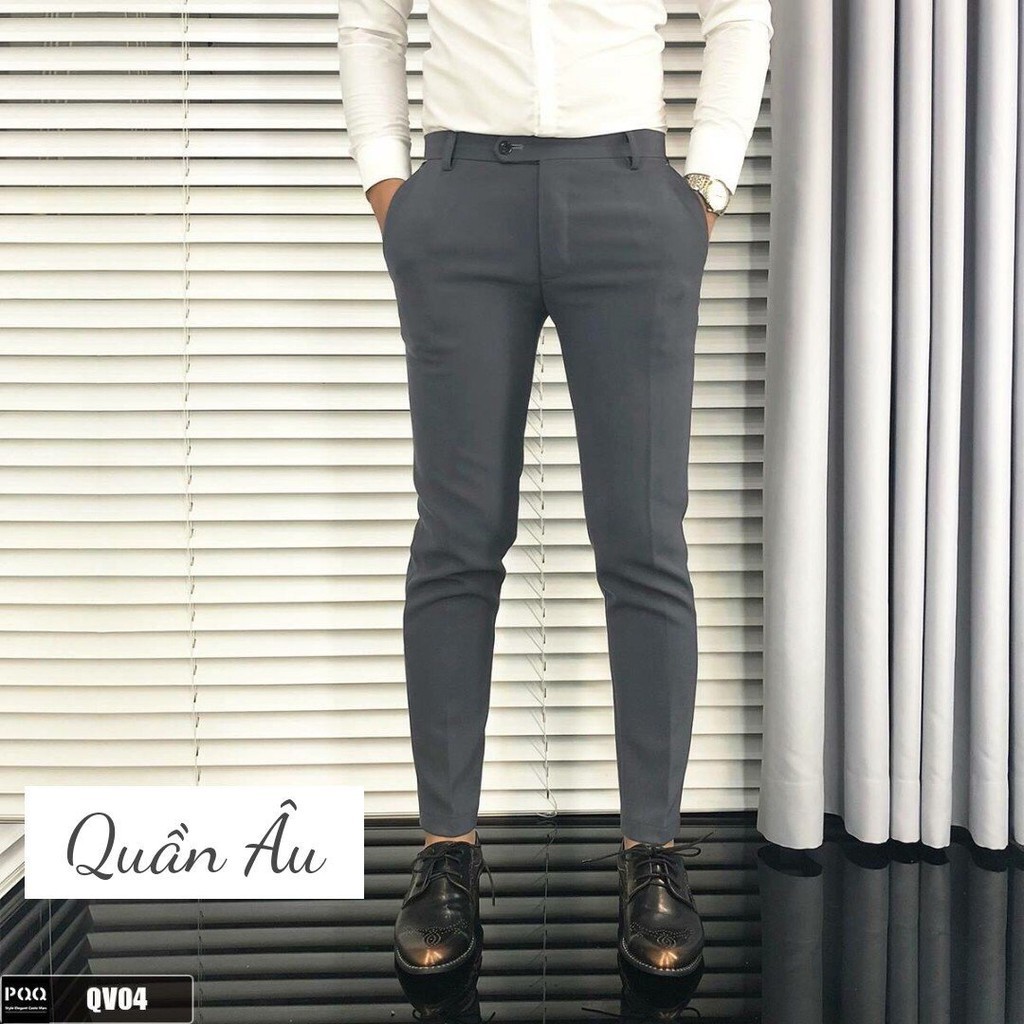 (vcbshop) Quần âu nam ống côn co giãn phong cách hàn quốc nhiều mẫu có ảnh thật nha khách | BigBuy360 - bigbuy360.vn