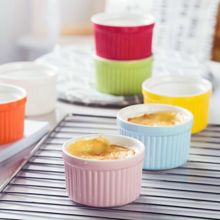 [Mã SKAMLTS7 giảm 10% đơn 150K] Hũ ramenkin sứ nhiều màu, hũ caramen, hũ chưng yến ( chọn màu)