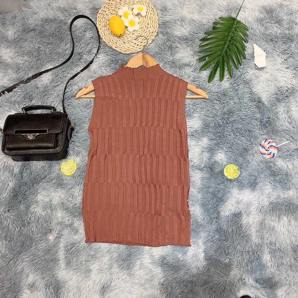 1Z14 Áo len sát nách cổ 3 phân áo len không tay phong cách Hàn Quốc 1513 | BigBuy360 - bigbuy360.vn