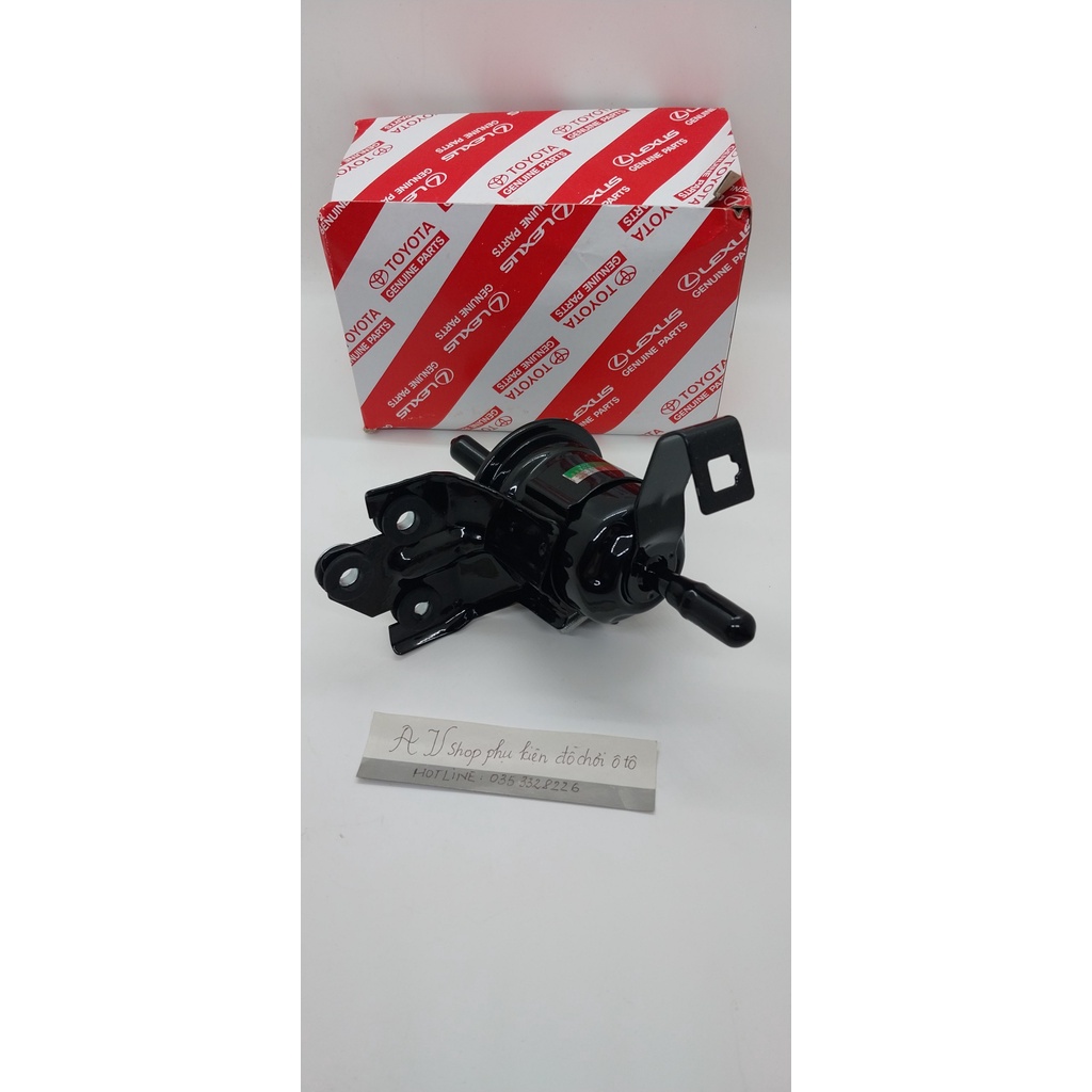 Lọc xăng (lọc nhiên liệu trong khoang động cơ) xe Innova, Fortuner, Hilux (Mã: 2330075140)