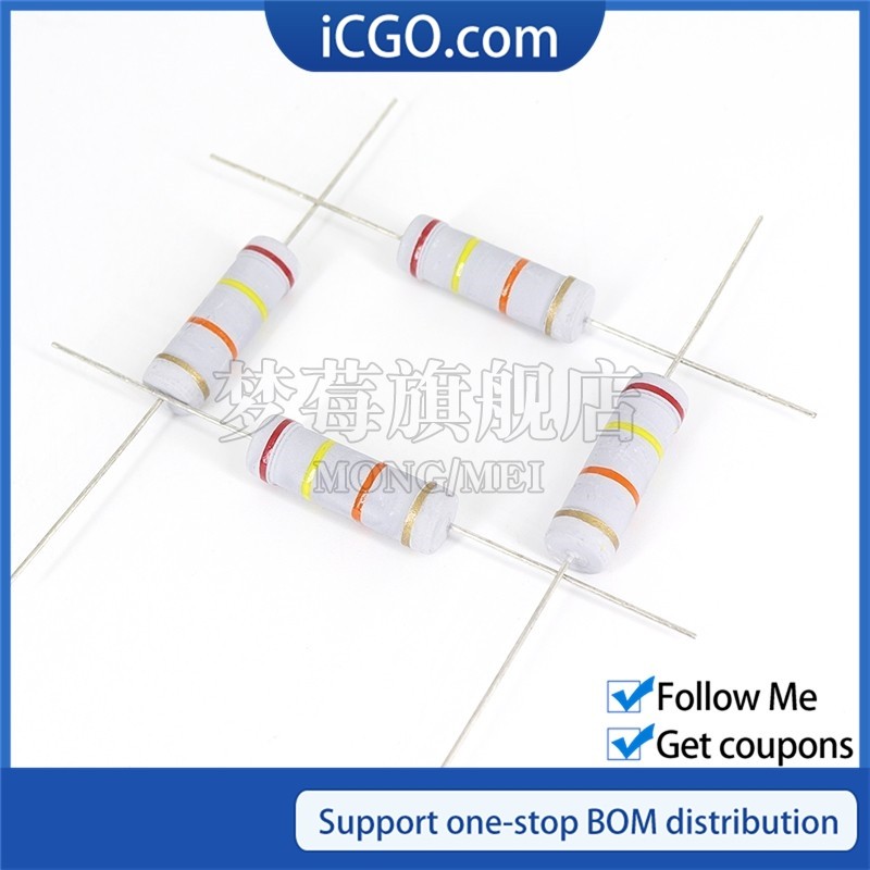 Set 20 điện trở phim Carbon 1W 2W 3W 5W 5% 620R 680R 750R 820R 910R 1K 1.3K 1.5K OHM