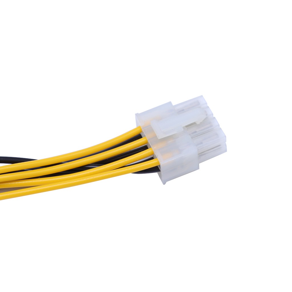 Dây cáp chuyển đổi nguồn ATX 4-Pin Male sang 8-pin Female dành cho bảng mạch CPU