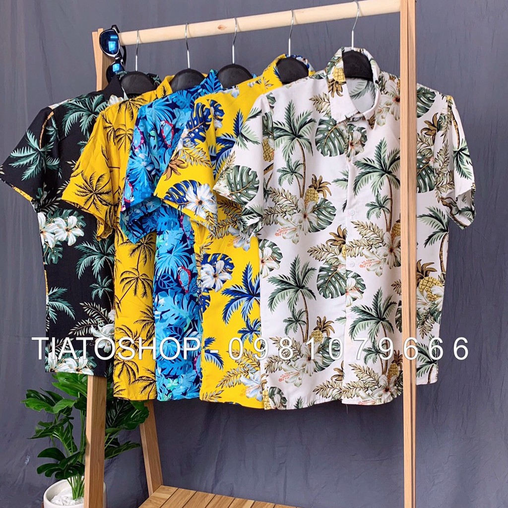 [ẢNH SHOP CHỤP] Sơ mi nhóm, áo hoa quả pijamas đi biển hawaii nam nữ, chụp kỷ yếu Giá Rẻ Hôm Nay | BigBuy360 - bigbuy360.vn