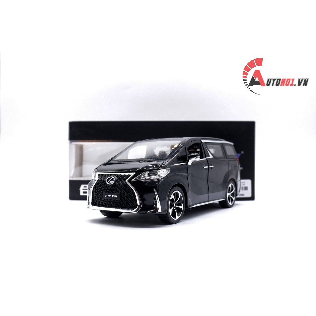 MÔ HÌNH XE LEXUS LM300H BLACK 1:24 CHEZHI 7575