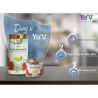 Sữa chua sấy trái cây Yo'v
