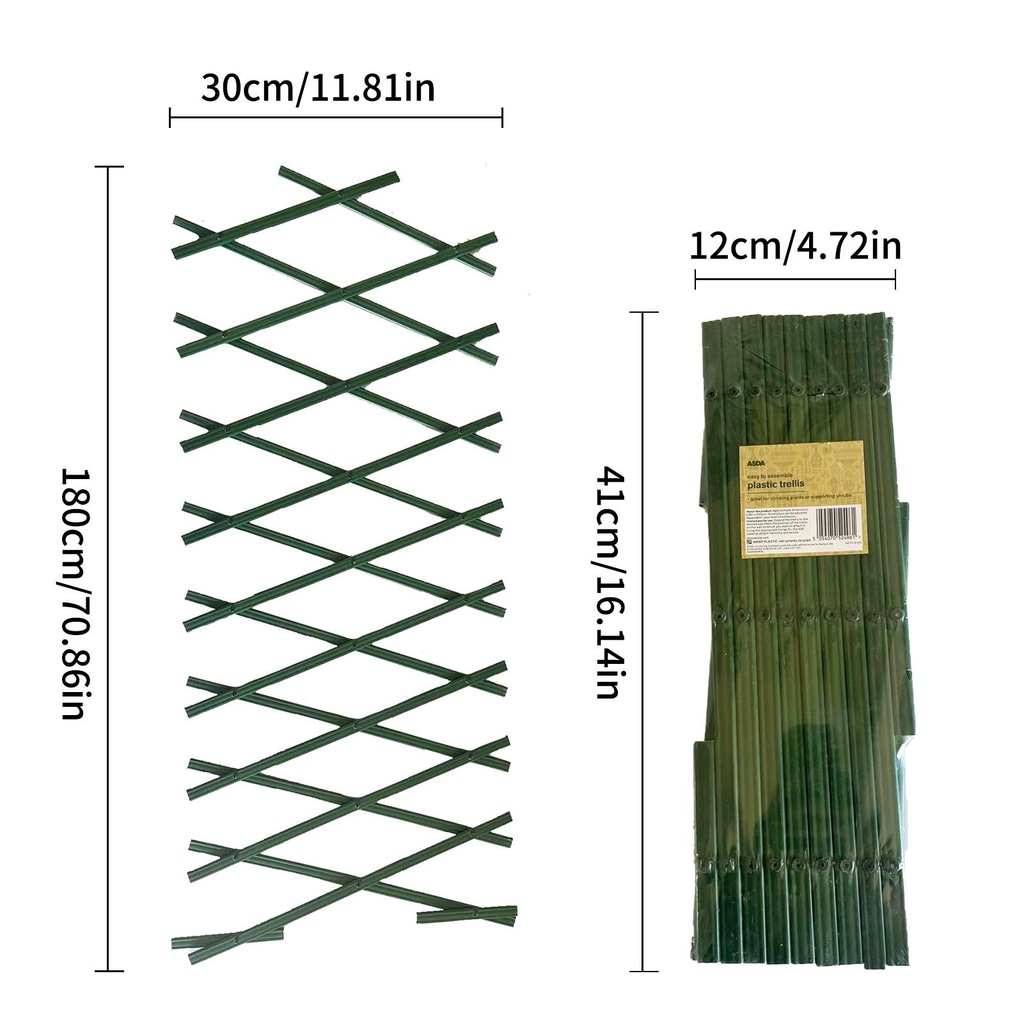 Lưới PVC Dùng Trồng Cây Dây Leo Có Thể Mở Rộng Tiện Dụng