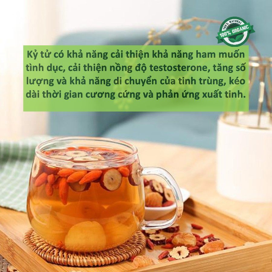 [100gr] Kỷ Tử Ninh Hạ - Trái Ngọt, Hàng Thượng Hạng - Nấu Trà Dưỡng Nhan, Đẹp Da