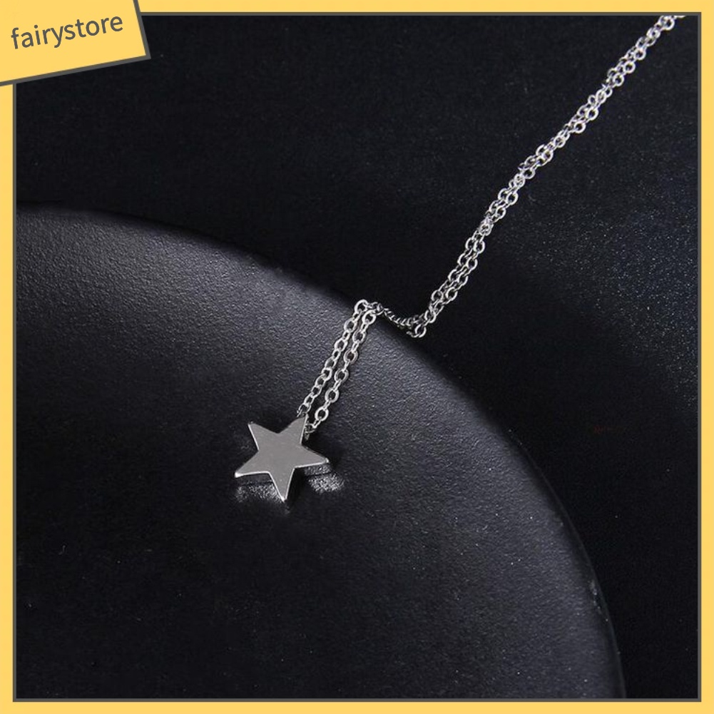 Dây Chuyền Mặt Hình Ngôi Sao Thời Trang Cho Nữ