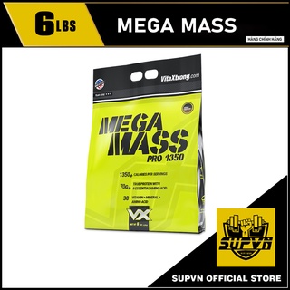 Sữa tăng cân nhanh dành cho người gầy Mega Mass Extreme 1350 6lbs VitaXtrong