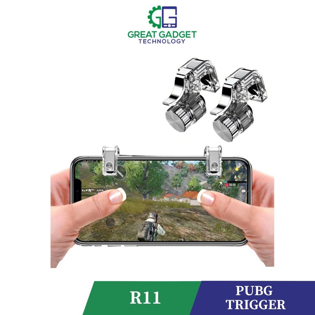 Nút Bấm Cơ R11 Chốt Vặn Trên Điện Thoại Hỗ Trợ Chơi Game PUBG Mobile, Ros Mobile,Free Frie, Rules of Survival (Bộ 2 Nút)