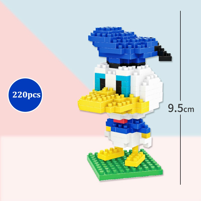 Bộ Đồ Chơi Xếp Hình Nhân Vật Hoạt Hình Disney Cho Bé